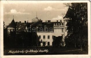 Nagykároly, Carei; Gróf Károlyi kastély. Fotó Kósa / castle. photo (EM)