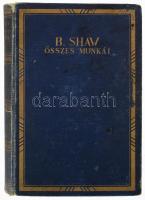 Bernard Shaw: Szent Johanna. Krónikás színmű hat képben, epilógussal. Ford.: Hevesi Sándor. Bernard Shaw összes munkái. Bp.,[1925.],Athenaeum, 230 p. "Államvédelmi Hatóság [ÁVH] Belügyminisztérium Központi Könyvtára" bélyegzésserl. Kiadói aranyozott egészvászon-kötés, kopott borítóval, a gerincen kis sérüléssel, a hátsó szennylap hiányzik.