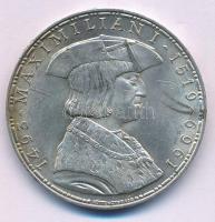 Ausztria 1969. 50Sch Ag "I. Miksa halálának 450. évfordulója" T:AU,XF patina Austria 1969. 50 Schilling Ag "450th Anniversary of the Death of Maximilian I" C:AU,XF patina Krause KM#2906