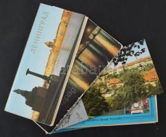 6 db MODERN külföldi város képeslapfüzet / 6 modern foreign town postcards