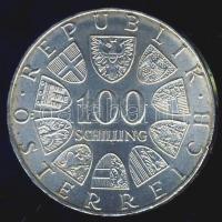 Ausztria 1976. 100Sch Ag "XII. téli olimpia - Innsbruck" T:2 apró ph