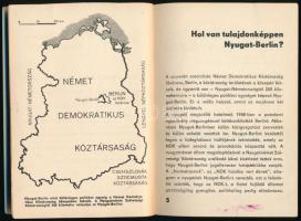 Günter Ganßauge: A béke védőfala. Dresden, [1967], Zeit im Bild, 64 p. Fekete-fehér fotókkal illuszt...
