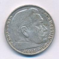 Német Harmadik Birodalom 1936A 5M Ag "Paul von Hindenburg" T:XF,VF patina
German Third Re...