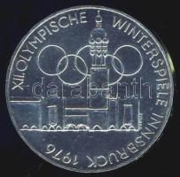 Ausztria 1976. 100Sch Ag "XII. téli olimpia, Innsbruck - várostorony" T:2