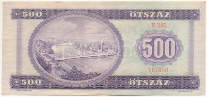 1969. 500Ft "E 382 187850" T:F szép papír
Adamo F40