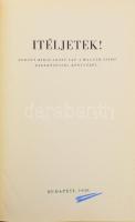 Ítéljetek! Néhány kiragadott lap a magyar-zsidó életközösség könyvéből. (Szerk.: Vida Márton.) Bp., 1939.,(Szerkesztő - Lőbl D. És Fia ny.), 62 + [2] p. Egyetlen kiadás. A zsidótörvények idején készült, oldalszámozáson belül számos egész oldalas és szövegközti fényképpel illusztrált kiadvány a magyarság politikai, kulturális céljaiban részt vállaló zsidó kiválóságok példájával érvel a zsidóság kirekesztése ellen. A kiadvány érdekes tipográfiai megoldása a munkában szereplő zsidó és magyar származású közéleti szereplők (költők, írók, szerkesztők, képzőművészek, zeneszerzők, színészek, vállalkozók, országgyűlési képviselők, MTA-tagok, háborús hősök, sportolók) neveinek eltérő szedése. Átkötött félvászon-kötésben, kissé kopott borítóval. ex libris-szel: Márton Lajos (1891-1953): Ex libris Dr. Palócz Gyula, Klisé, papír, jelzett a klisén, 10x6 cm