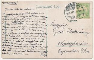 1913 Körmöcbánya, Kremnitz, Kremnica; Zólyomvölgy. Holzmann Gyula kiadása / valley (EK)