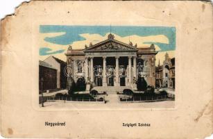 1910 Nagyvárad, Oradea; Szigligeti Színház / theatre (b)