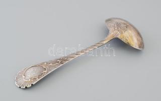 Ezüst (Ag) szószmerő kanál, jelzett, nettó 107g