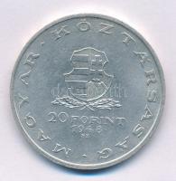 1948. 20Ft Ag "Táncsics" T:AU,XF Adamo EM3