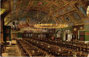 München, Munich; Hofbräuhaus-Festsaal / beer hall, interior (EK)