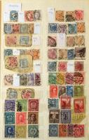 Ausztria 1860-2002 686 db bélyeg + 1 db levél blokkal és Olaszország 1882-1974 287 db bélyeg, 11 lapos A4-es berakóban