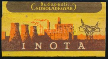 Inota Budapesti Csokoládégyár csokipapír