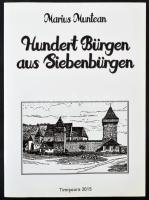 Marius Muntean: Hundert Bürgen aus Siebenbürgen. Timisoara, 2015. / német nyelvű könyv régi erdélyi képeslapokról: várak, vártemplomok, tornyok, stb. 309 old. / A book about Transylvanian postcards written in German: castles, castle churches, towers, etc. 309 pages