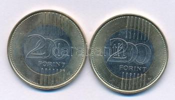 2024. 200Ft bimetál "Batthyány Lajos" (2x) T:UNC,AU