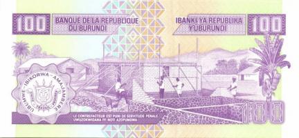 Burundi 7db klf modern bankjegy T:I