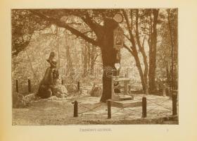 1906 Budapest Zugliget és környéke útmutató 40 képpel és 3 színű turistatérképpel, sérült kötéssel