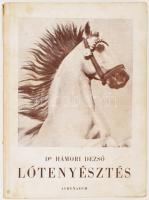 Hámori Dezső: Lótenyésztés. 93 képpel és 9 melléklettel. Bp.,1946., Athenaeum, 346 p.+ 1 (I. táblázat, térkép) t. + II-VIII t. + 1 (IX. táblázat: Nonius kihajtható leszármazási táblázata) t. Oldalszámozáson belül számos szövegközti ábrával és fényképpel illusztrált, alapvető lóismereti és lótenyésztési szakmunka. Kiadói papírkötés, deformált gerinccel, a gerincen kis szakadással.