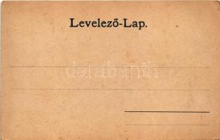 1904 Fülek, Filakovo; látkép, vár / general view, castle. TCV card (kopott sarkak / worn corners)