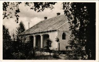 1943 Balatonszárszó, Soli Deo Gloria református diáküdülője. Naszádi Béla felvétele