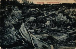 1911 Tatabánya, iszaptömedéktermelés, bánya (EB)