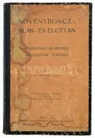 Páter Béla: Növényboncz-, alak- és élettan. Gazdasági akadémiai hallgatók számára. Kassa, 1907, Vitéz A. Szakkönyvkereskedése, 211+1 p.+III t. Szövegközti illusztrációkkal. Átkötött félvászon-kötés, kopott, foltos borítóval, címlaphiánnyal, néhány lapon javítással.
