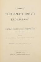 Népszerű tudományos előadások Faraday, Helmholtz, és Pettenkofer munkáiból. Ford.: Déri Miksa, Hoitsy Pál, Keleti Gusztáv, és Sajóhelyi Frigyes. Bp.,1878, K. M. Természettudományi Társulat, XXXI+1+307 p. Szövegközti fametszetű illusztrációkkal. Kiadói egészvászon-kötés, kopott borítóval.