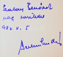 Berkesi András: Alkonydomb. Bunker. Akik nyáron is fáznak. A szerző által DEDIKÁLT példány! Bp., 198...