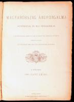 Magyarország árúforgalma Ausztriával és más országokkal. I-XII. füzet: 1890. január - deczember hó. A kereskedelemügyi miniszter rendeletéből szerk. és kiadja az Országos Magyar Kir. Statisztikai Hivatal. Bp., 1890-1891, Athenaeum, 2+35+1;+2+35+1;+2+35+1;2+2+35+1;+2+35+1;+2+35+1;+2+35+1;+2+35+1;2+35+1;+2+35+1;+2+35+1;+2+35+1 p. Átkötött félvászon-kötés, kopott, foltos borítóval, szakadozott lapszélekkel, az utolsó két lap szakadt, sérült, gyűrött.