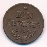 Ausztria 1816A 1kr Cu T:XF Austria 1816A 1 Kreuzer Cu C:XF Krause KM#2113