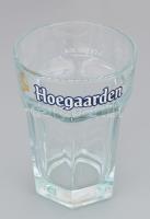 'Hoegaarden' üveg söröskorsó készlet, eredeti dobozában, 6 db, 0,5 l, m: 16 cm