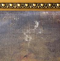 Kolozsváry Endre (1901-?): Lovak és csikós. Olaj, vászon, jelzett. Apró felületi sérülésekkel. Dekor...