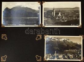 51 db RÉGI külföldi város képeslap, főleg Ausztria, Olaszország, Svédország, Svájc, Franciaország és...