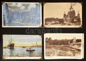 51 db RÉGI külföldi város képeslap, főleg Ausztria, Olaszország, Svédország, Svájc, Franciaország és...