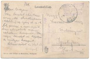 1916 Tátra, Magas-Tátra, Vysoké Tatry; Felkai-tó a gránát sziklákkal / Felkaersee mit den Granatfels...