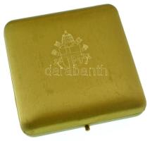 Vatikán 1996. "II. János Pál pápa / Sacerdotii Sui Lustra decem" kétoldalas bronz pápai em...