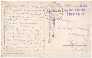 1916 Tátra, Magas-Tátra, Vysoké Tatry; Sziléziai ház. Dr. Guhr Mihály felvétele. Turistaság és Alpin...