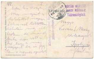 1916 Tátra, Magas-Tátra, Vysoké Tatry; Fehértavi csúcs. Dr. Hruby Ede felvétele, Turistaság és Alpin...