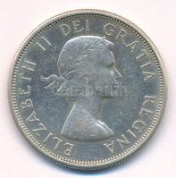 Kanada 1964. 50c Ag "II. Erzsébet" T:XF
Canada 1964. 50 Cents Ag "Elizabeth II"...
