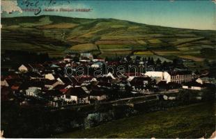 1929 Gölnicbánya, Bergstadt Gölnitz, Gelnica; látkép a Fémipari iskolával. Kiadja Feitzinger Ede No. 1116. / general view with metal industry school (Rb)
