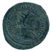 Római Birodalom / Antiochia / II. Claudius Gothicus 268-270. AE Antoninianus ezüstözött bronz (3,24g) T:XF,VF kopott ezüstözés Roman Empire / Antioch / Claudius II Gothicus 268-270. AE Antoninianus silvered bronze "IMP C CLAVDIVS AVG / FIDE-S AVG - Z" Mercury standing left with purse and cauduceus (3,24g) C:XF,VF worn silvering RIC V 207
