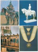14 db MODERN hadtörténeti, katonai képeslap (Hadtörténeti Múzeum, Hadi Alapítvány) / 14 modern military postcards