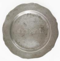 Ón tál. 1789, német, jelzett, kopással, d: 22,5 cm