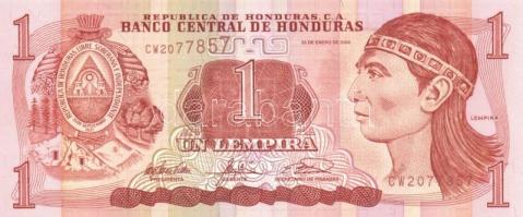 Honduras 2003-2006. 1L (4x) kétszer egymásutáni sorszámokkal + 2L (4x) egymásutáni sorszámokkal T:I