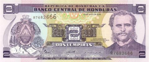 Honduras 2003-2006. 1L (4x) + 2L (4x) benne egymásutáni sorszámokkal T:I