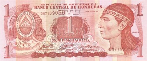 Honduras 2003-2006. 1L (4x) + 2L (4x) benne egymásutáni sorszámokkal T:I