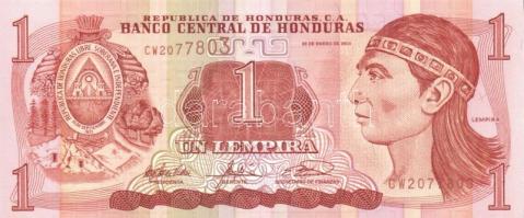 Honduras 2003-2006. 1L (4x) + 2L (4x) benne egymásutáni sorszámokkal T:I