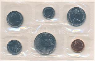 Kanada 1981. 1c-1$ (6xklf) forgalmi sor fólia tokban, tanúsítvánnyal T:UNC
Canada 1981. 1 Cent - 1 ...