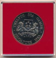 Szingapúr 1981. 5$ Cu-Ni "12. Délkelet-ázsiai Játékok" műanyag tokban T:UNC
Singapore 198...