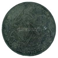 1941. "Magyar Délvidék visszafoglalása - Hunyadi János emlékére" kétoldalas Zn érdemérem mellszalag és fül nélkül (35,5mm) T:VF, oxidáció